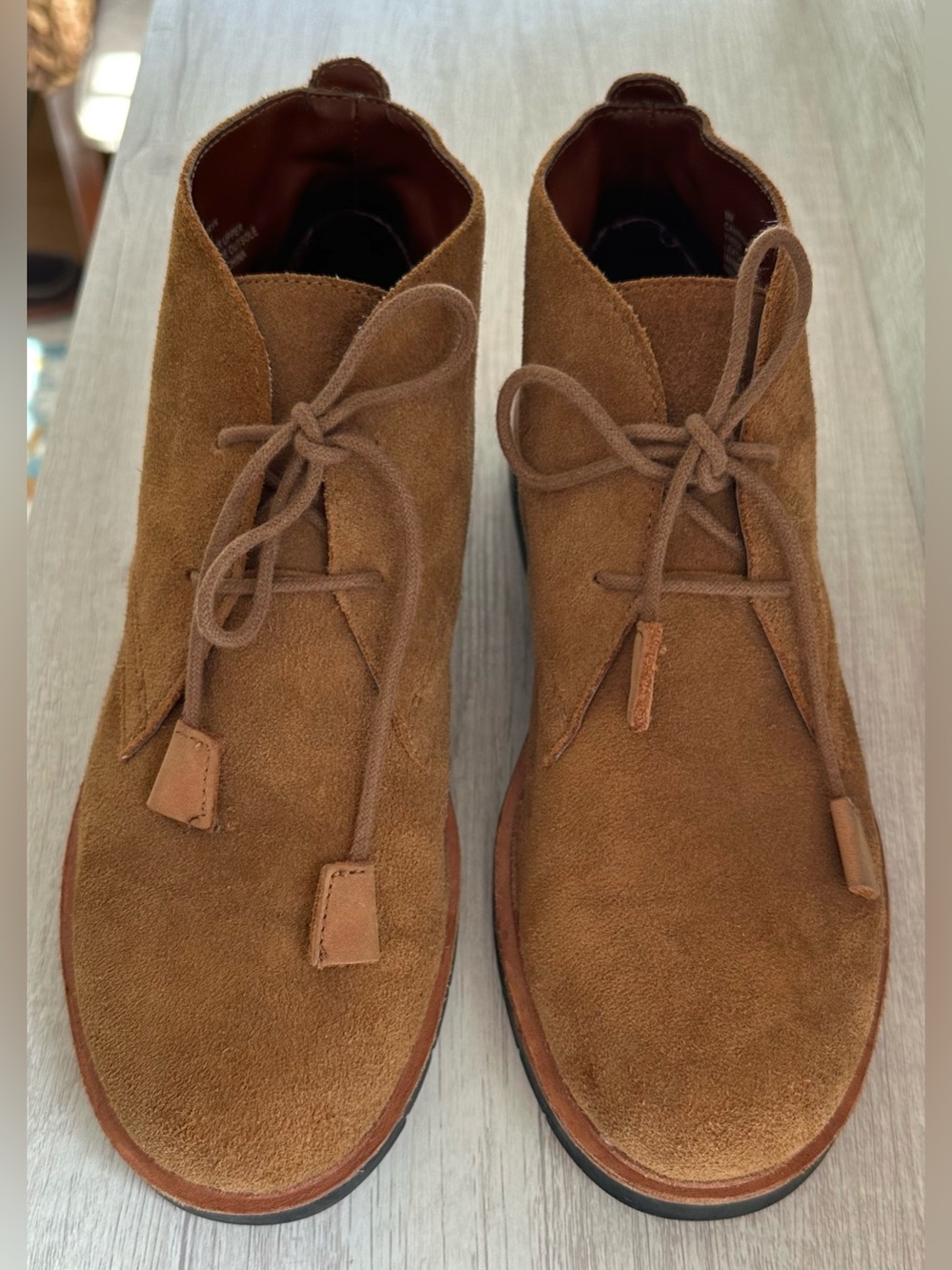 MIA Heritage Camryn Suede Leather Chukka Boots Size 8M - Picture 7 of 11